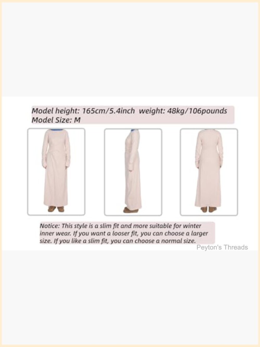 Women's Velvet Abaya Maxi Dress with Waistband Long Sleeve Prayer Gown - Picture 6 of 7